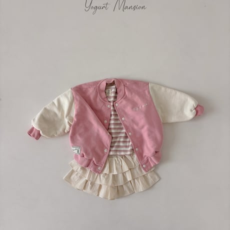 yogurtmansion/5. yogurt baseball jumper S-XL