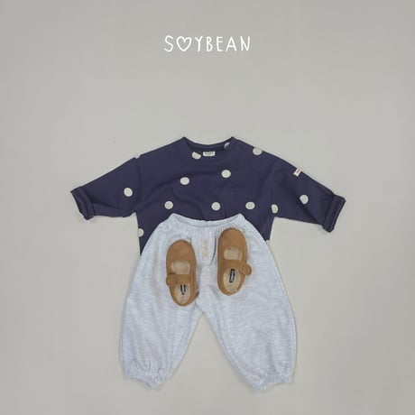 soybean/56. plan ) dot big box T-shirt JS-JM