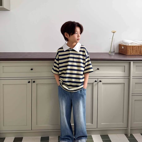 fromi/9. linen rollup denim pants S-XL