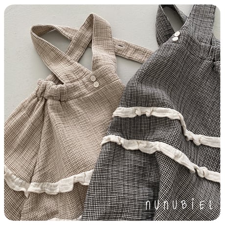 nunubiel/4. Check dress XS-XL