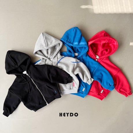 heydo/77. plan ) two way hood zipup S-XL