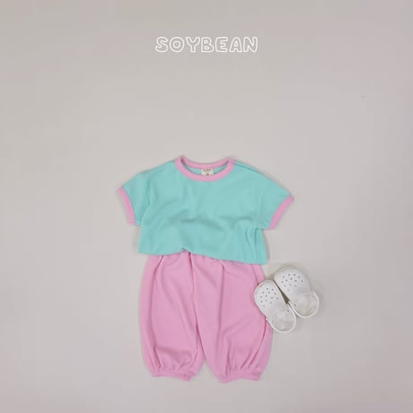 soybean/76. plan ) linger bullon fit updown set XS-XL