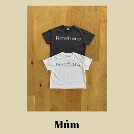 minimal/72. now T-shirt JS-JM