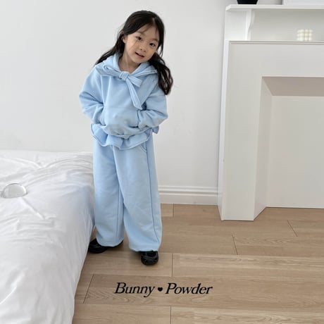 bunnypowder/126. ribbon hood man-to-man 2XL-4XL