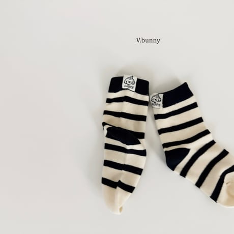 vbunny/46. puffy socks set M(130-150)-XL(180-210)