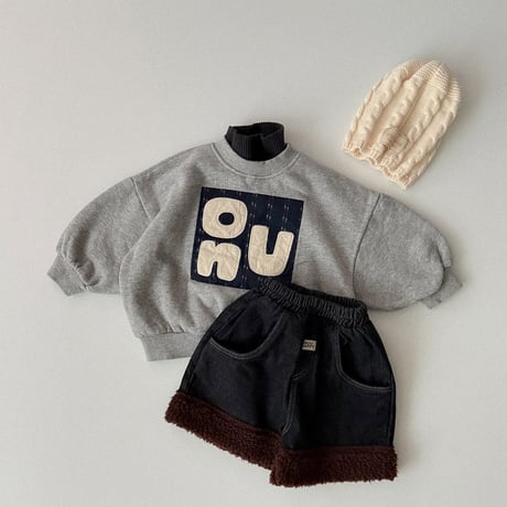 onu/22. onu patch man-to-man BABY(12M)-XL(6-7Y)