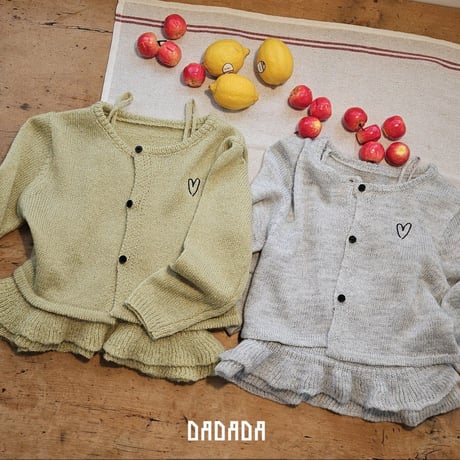 dadada/13. kozi cardigan sleeveless set M-XL