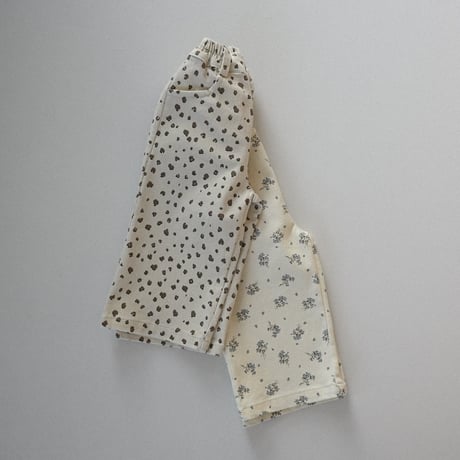 thebeige/18.  Patterned straight pants XXS-L