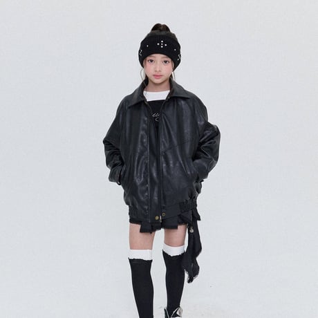 forkchips/82. ledder jacket M-XL