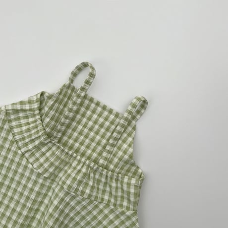 haroharo/90. sweet check bustier 2XL-4XL