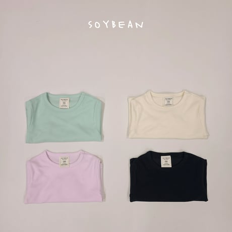soybean/19. slim daily T-shirt XS-XL
