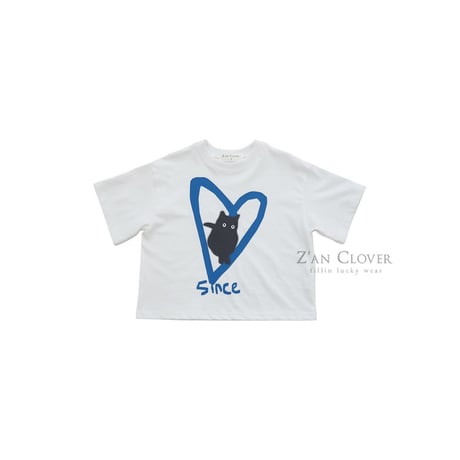 zanclover/57. cats heart T-shirt 3-11