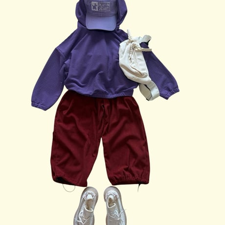 mikki/30. corduroy two way pants ADULT