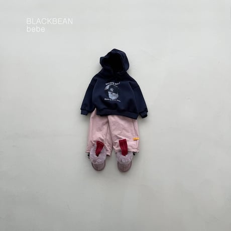 blackbean/7. beanie bebe hood T-shirt S-M
