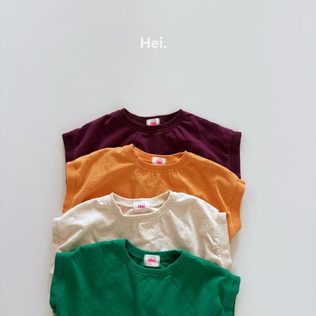 hei/3. color T-shirt XS-XL