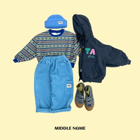 middlename/46. plli hood zipup JS-JM