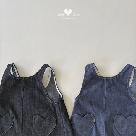 lalaland/33. heart pocket one-piece XS-XL