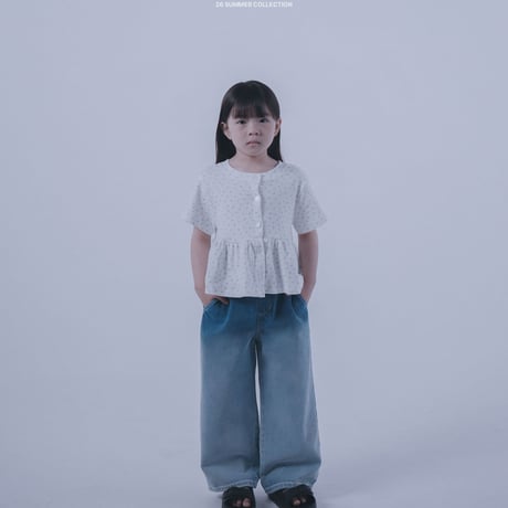 lilybooth/48. gra denim pants JS-JL