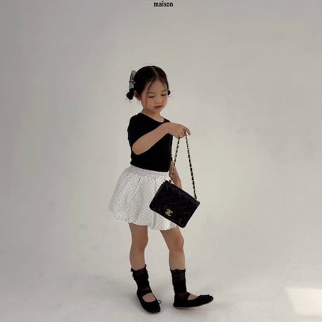 saintdoll/67. ribbon 5bu T-shirt JS-JL