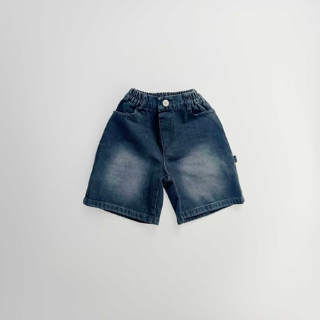 fromi/5. Carpenter half denim pants S-XL