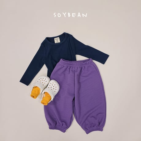 soybean/147. kids two color updown set XS-XL