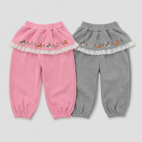 ueo/20. rabbit lace jogger S-XL
