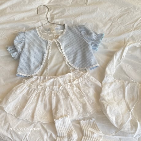 ninibello/40. magarette puff cardigan 2XL
