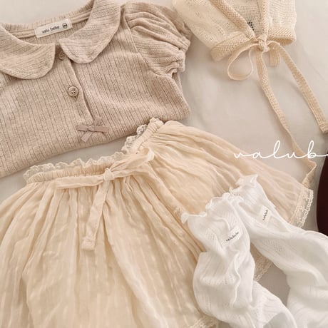 valubebe/80. lace skirt bloomer 6M-18M