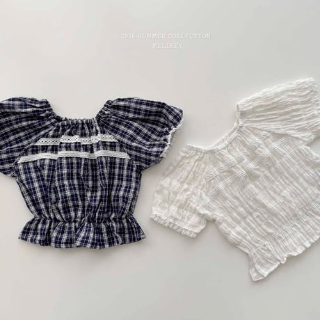 melikey/126. bb lace blouse XS-XL