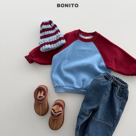 bonito/22. color raglan man-to-man JS-JM