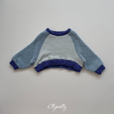 ellymolly/95. sweet ragran man-to-man 13-15