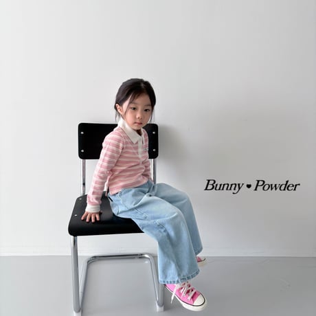 bunnypowder/79. high collar T-shirt S-XL