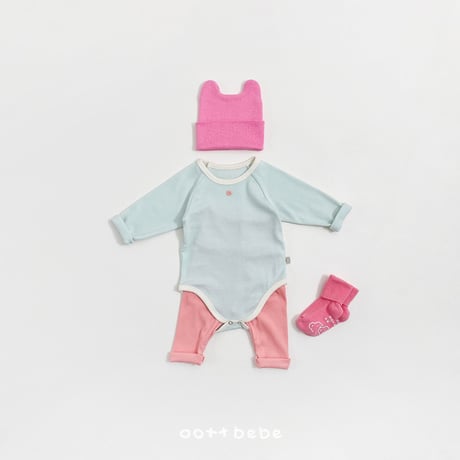 oottbebe/7. picnic ( modal golgi ) suit S(0-6M)-M(6-12M)