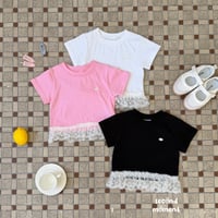 secondmoment/40. vella lace T-shirt JS-JL