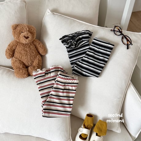 secondmoment/10. waffle penut fril pants JS-JL
