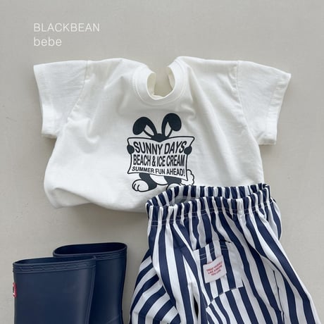 blackbean/27. sunny bebe T-shirt S-M