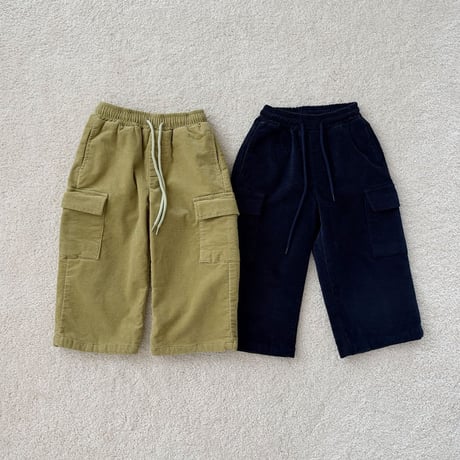 fromi/11. Velveteen Cargo Pants S-XL