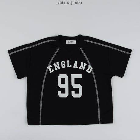 owen/56. england V neck half t T-shirt JS-JXL