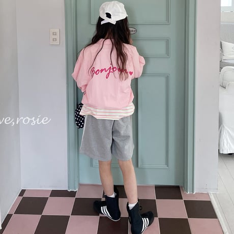 loverosie/41. lace tape bermuda pants ADULT