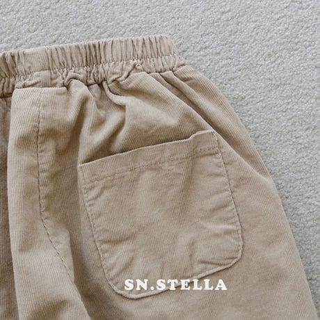 snstella/12. corduroy jogger pants JS-JL