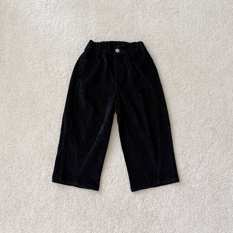 urbanrabbit/7. Brushed-back Denim Barrel Pants JS-JM