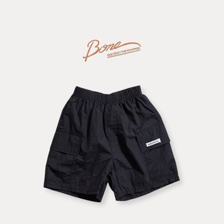 boneoune/58. light cargo half pants XS-XL