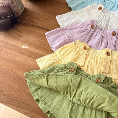 ohho/18. ailet shirring skirt S-2XL