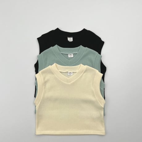 haroharo/92. ocean loose fit vest 2XL-4XL