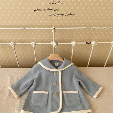 monbebe/13. hand made jacket S(1-2Y)-L(6-8Y)