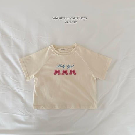 melikey/12. lucky ribbon T-shirt JS-JM