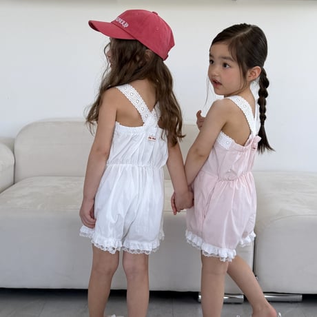 ellymolly/33. pure lace romper 13-15