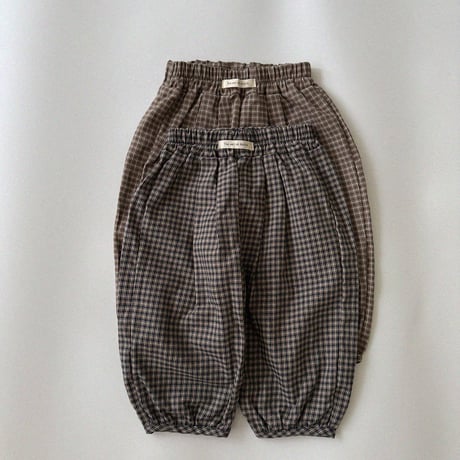 aosta/29. [Mocha Balloon Pants] S-2XL