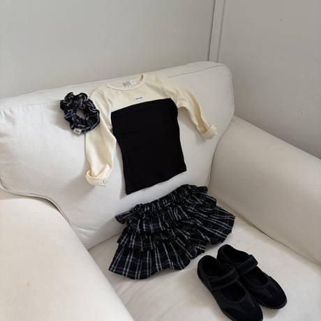 saintdoll/19. color Block T-shirt S-XL