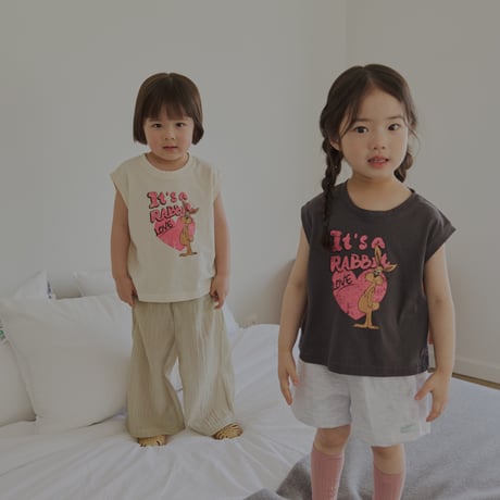 lalaland/23. love rabbit sleeveless XS-XL